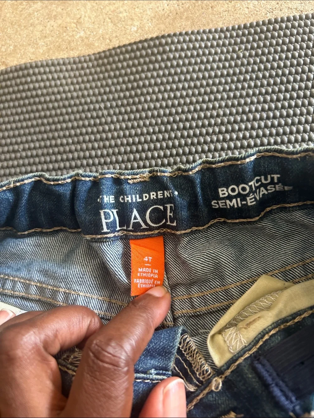 The Children's Place Dark Blue Bootcut Jeans